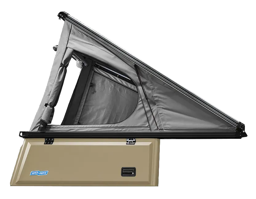 X1 Camper — Tan body · Grey tent