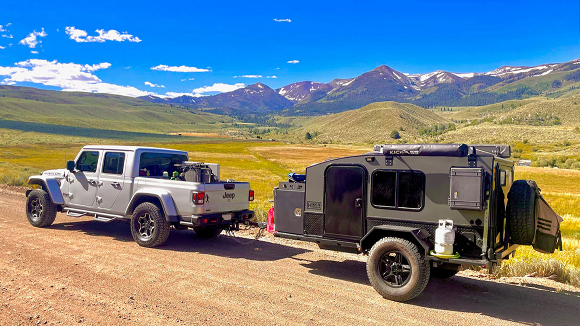 Extreme Off Road at a campsite