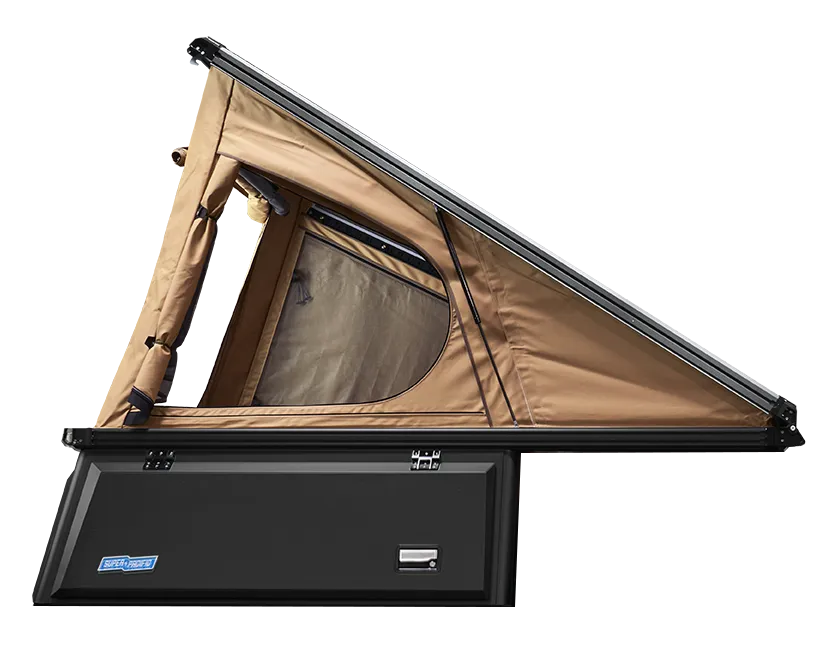 X1 Camper — Black body · Tan tent