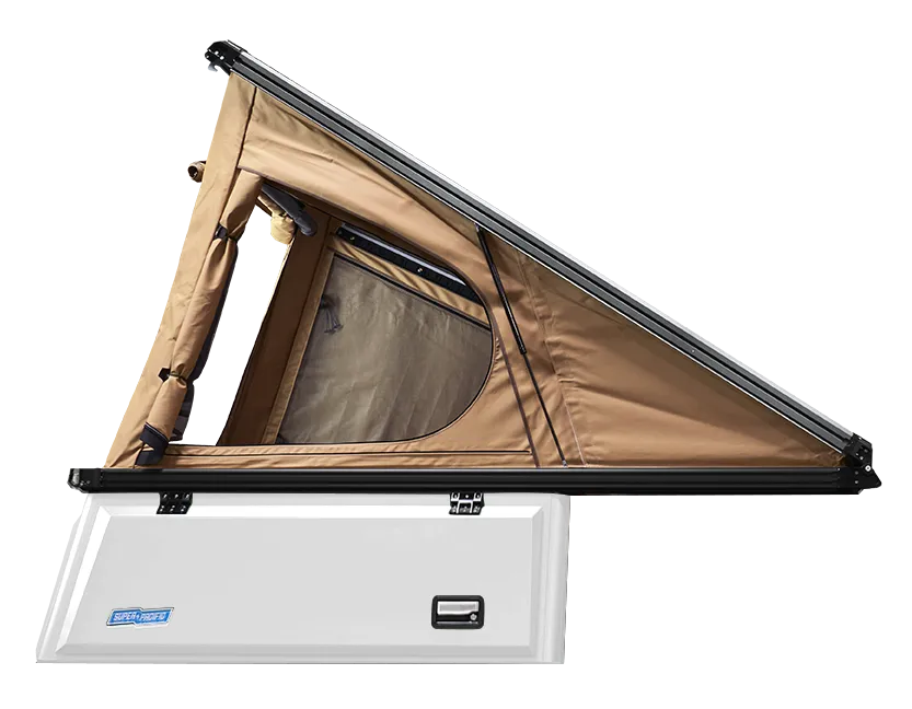 X1 Camper — White body · Tan tent
