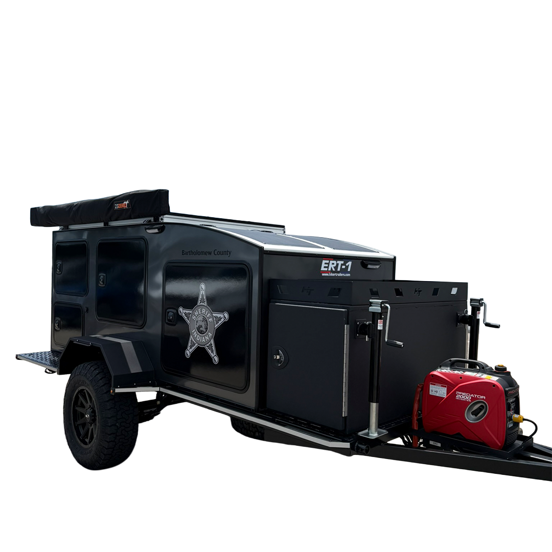 Hiker ERT-1 trailer configured for field operations