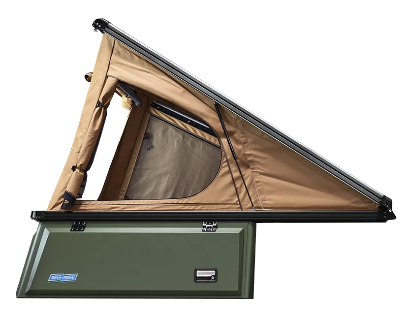 X1 Camper — OD Green body · Tan tent